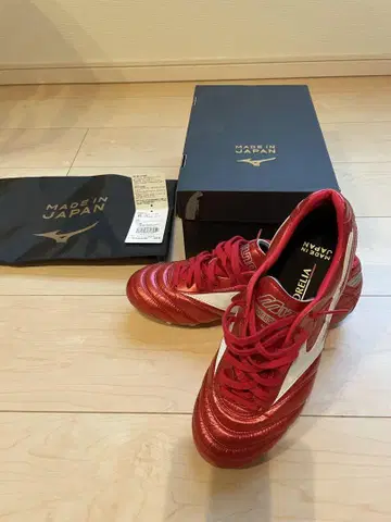 새상품 모레리아 2 재팬 패션 레드 25.5 한정 컬러
