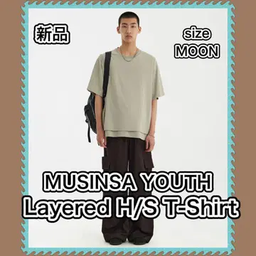 MUSINSA youth 무신사 유스 레이어드 티셔츠 새상품