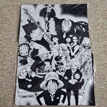 원피스 오다 에이치로 원화 키 비주얼 티셔츠