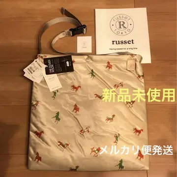 러셋 숄더백 조인트 백 말 패턴 MUKU