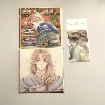 새벽의 연화 꽃과 꿈 전 색지 클리어 카드