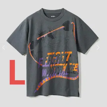 당일 익명 배송/함께 싸워 주세요|빅 실루엣 티셔츠 죠죠