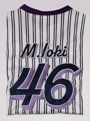 이오키 마오 베이스볼 셔츠 2024 사이즈 3 L~XL 사이즈