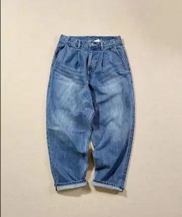 그라프페이퍼 Salvage Denim Two Tuck 팬츠 S5