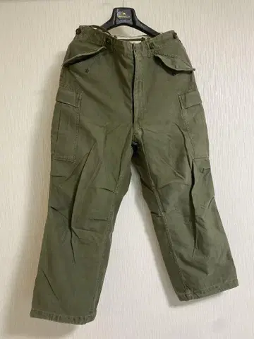 실물 미군 빈티지 M51 필드 팬츠 카고 팬츠 M-R
