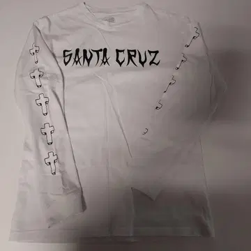 산타크루즈 santa cruz 롱 T 백 프린트 소매 프리