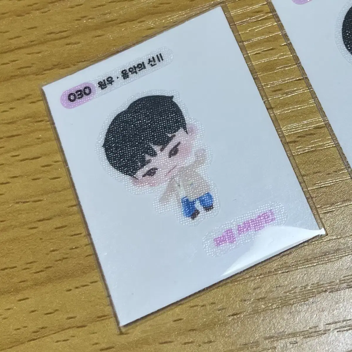 세븐틴 띠부씰 원우30 음악의 신