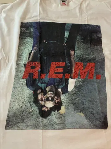 R.E.M. 빈티지 티셔츠 1995년 monster tour