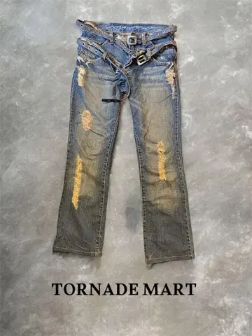 TORNADO MART 플레어 팬츠 Y2K