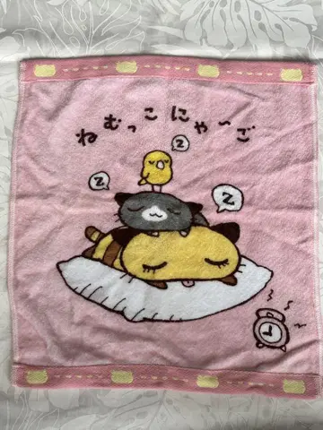 레어 산리오 네무코냐~고 핸드 타월