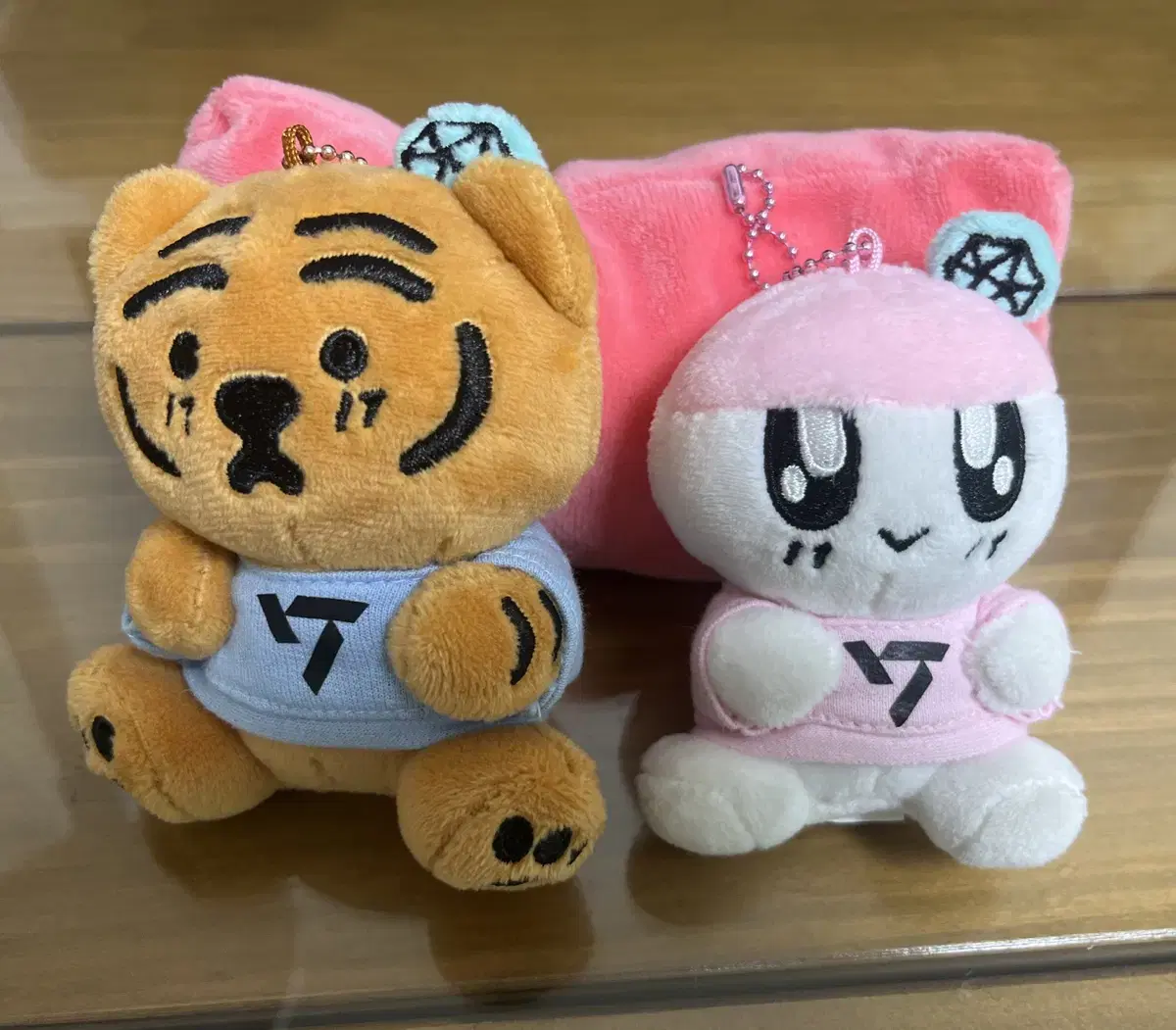 봉봉이X무직타이거 콜라보 키링