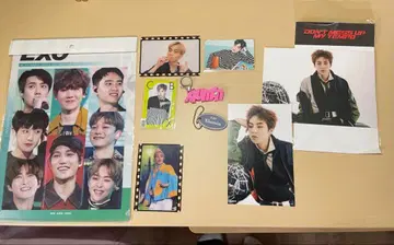 EXO 포토 카드 세트, 클리어 파일, 키링
