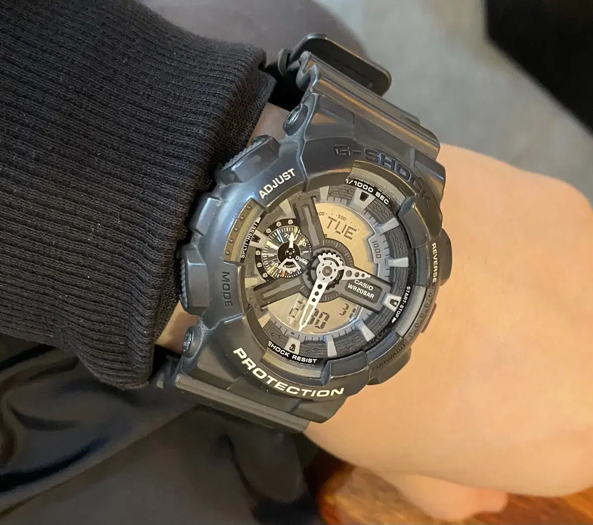방수 카시오 지샥 손목시계 GA-110C 머드맨