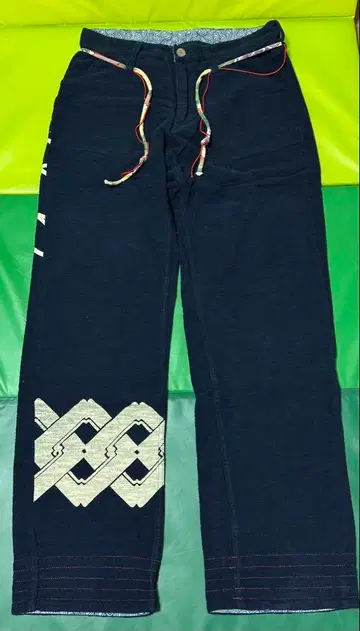 도둑 일기 코튼 팬츠