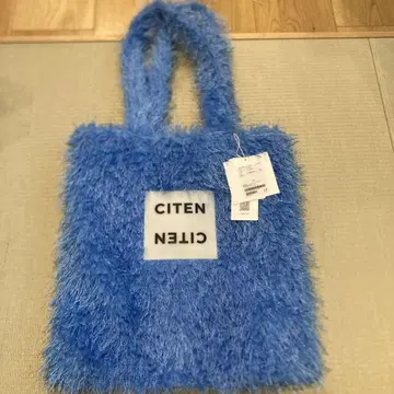 새상품 미사용 CITEN 라이트 블루 토트백 프리 사이즈