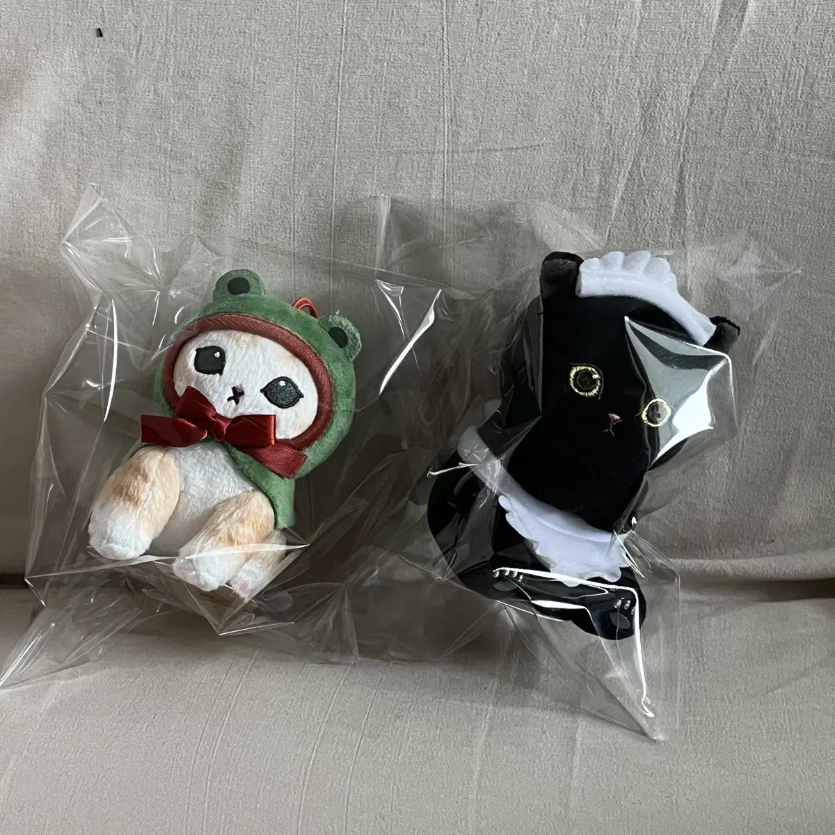 [일괄] 새상품 모후샌드 고전 인형 키링 깜냥이 치즈냉