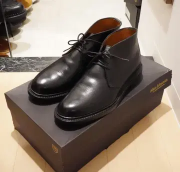 구 로고 Allen Edmonds 처카 부츠 DUNEE 블랙 7.5D