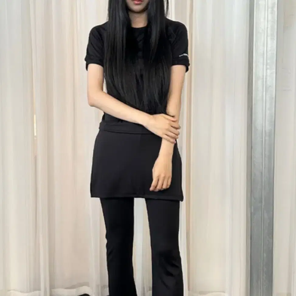 Jichoi Comfort 24-004 Skirt Pants #지초이,#지초이컴포트 on