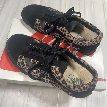 VANS 스니커즈 레오파드 표범 무늬 초레어