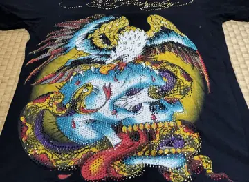 Ed Hardy 티셔츠 큐빅 Ed Hardy