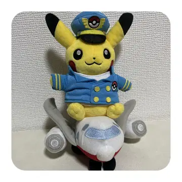 포켓몬 센터 피카츄 봉제 인형 비행기 공항 파이롯트