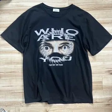 RHUDE Who Are You 티셔츠