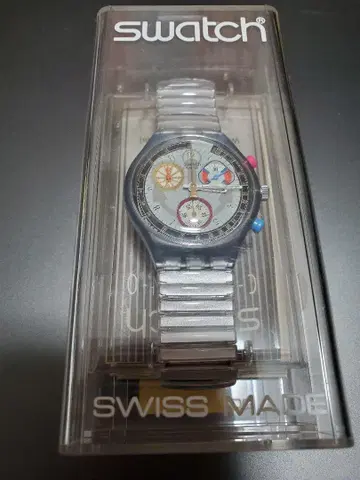 새상품급 스와치 SWISS MADE scn110 스와치