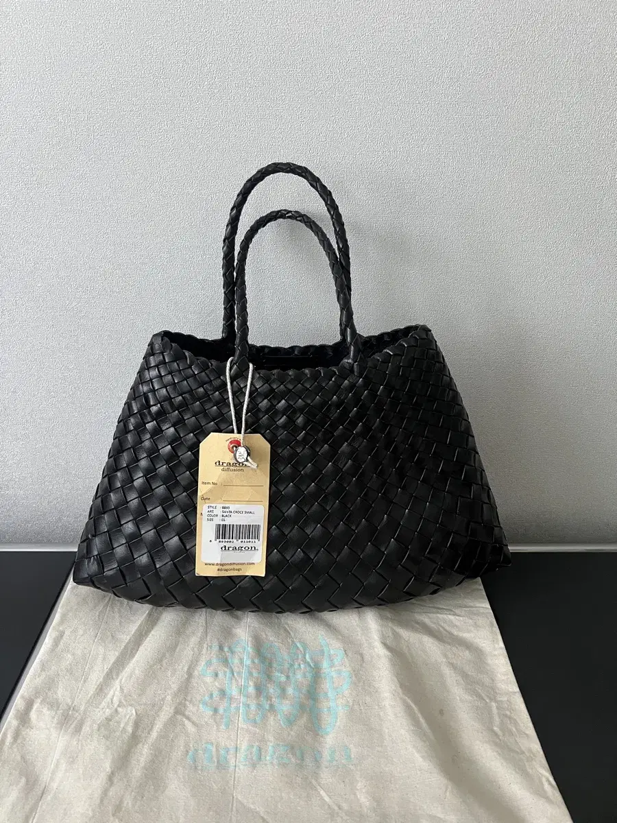 Dragon Diffusion Dragon Bag Santa Croce Small Black