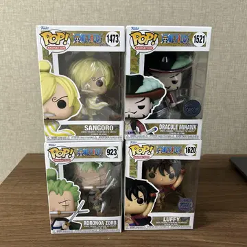 [낱개 판매 가능] 원피스 funko pop 루피 조로 상디 미호크
