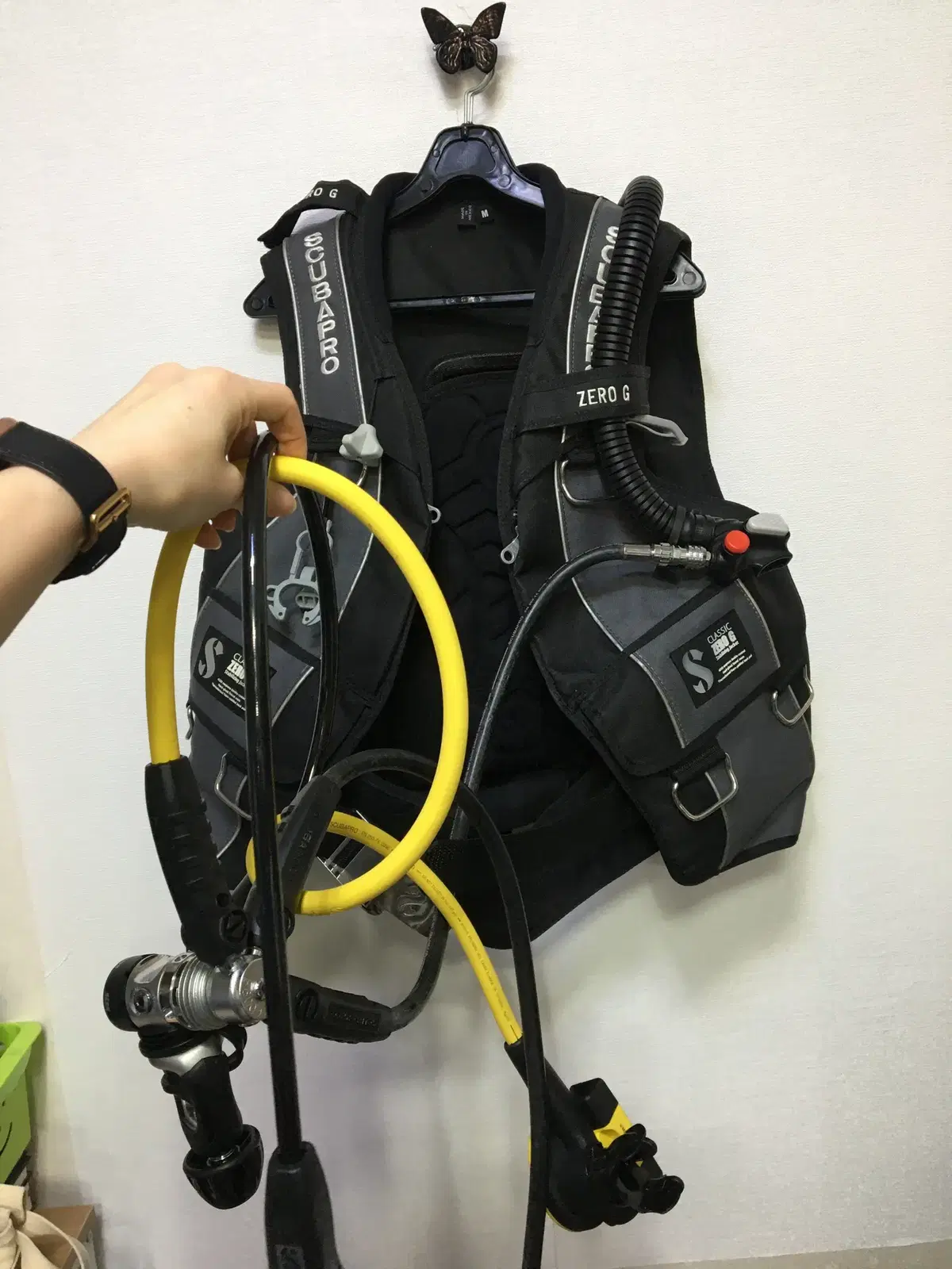 Scubapro MK25 Regulator + Classic Xero G BC Set S600, R190 3 Gauge