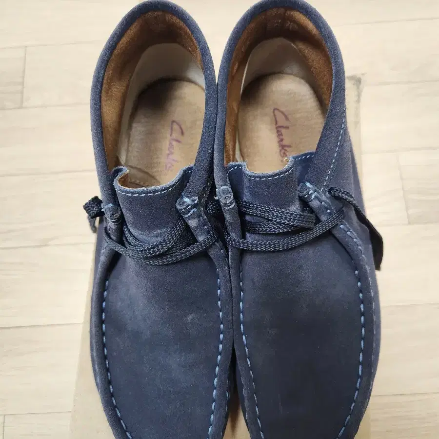 CLARKS 클락스 Clarks Wallabee Navy 280 #클락스왈라비,#클락스