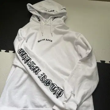 WISH ROTH 화이트 후드티