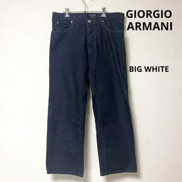 GIORGIO ARMANI 조르지오 아르마니 BIG WHITE 데님