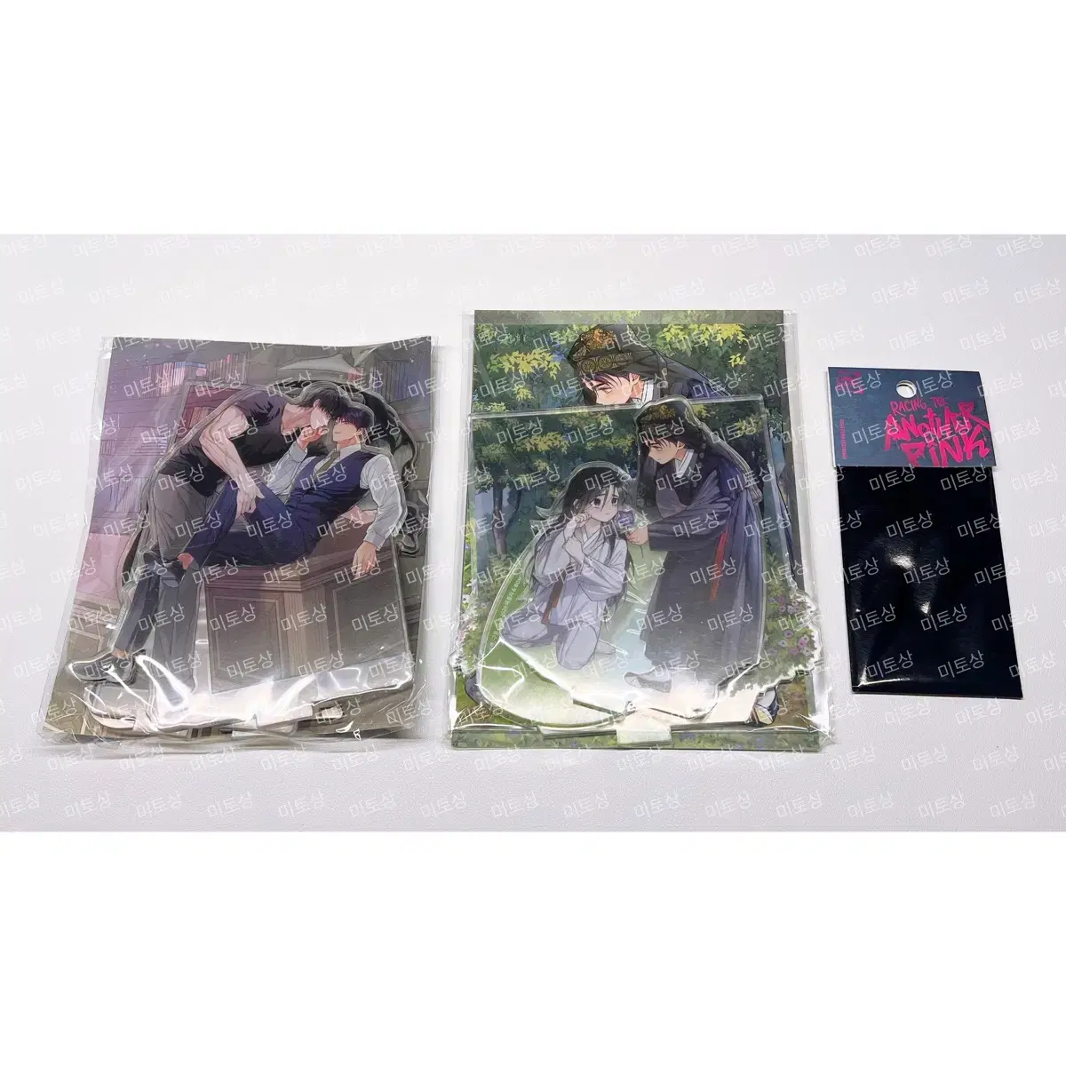 Dawn Cloud River SGC Acrylic Stand Set + Bomtoon Another Pink Photocard