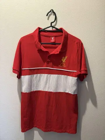 L.F.C. 리버풀 레드 스트라이프 피케 셔츠