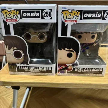 Oasis Funko Pop 피규어 노엘 갤러거 리암 갤러거