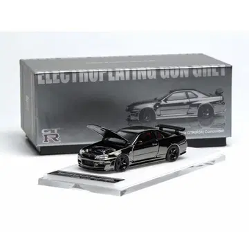 모터 헬릭스 1/64 닛산 스카이라인 GT-R R34 니스모