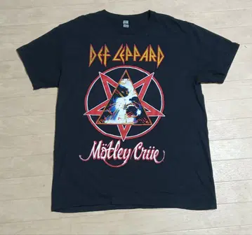 머틀리 크루 디플레파드 티셔츠 motley defleppard