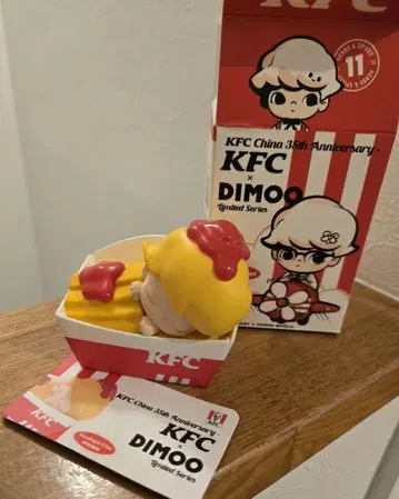 POPMART DIMOO KFC 켄터키 35주년 한정판 시리즈