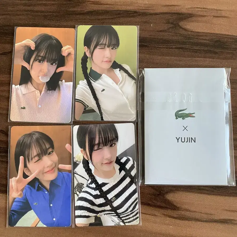 Ive Yujin Lacoste photocard #아이브,#라코스떼,#포카 on