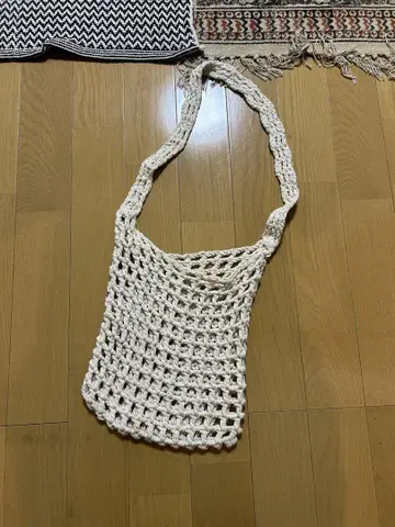00's 빈티지 메쉬 니트 숄더백 시티 보이