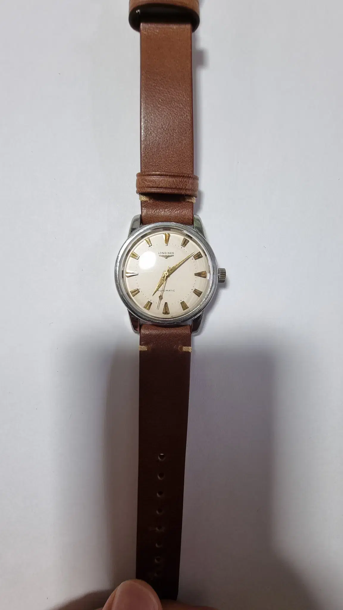 Vintage Longines Conquest Automatic Watch 1950s