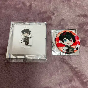 백야 극광 페랄 아크릴 스탠드 캔뱃지 스이파라 콜라보