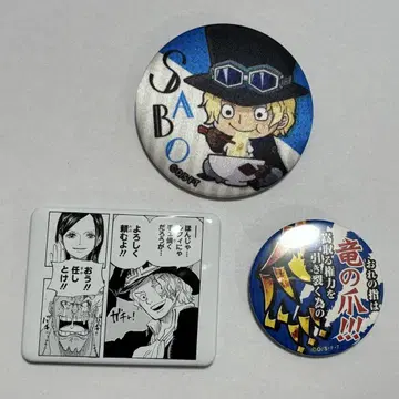 ONEPIECE 캔뱃지 사보
