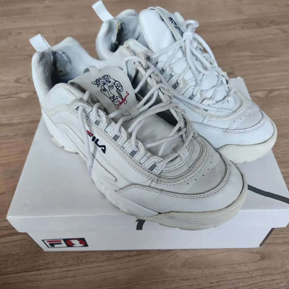 Woowakgood x Fila Collaboration Waksrupter 280 Shoes