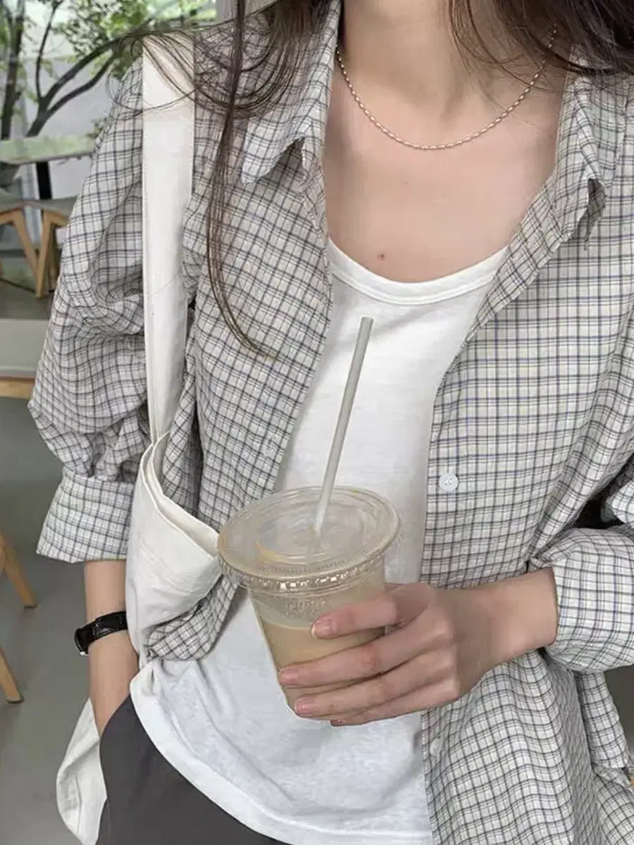 수학여행 추천 에이블리 체크 셔츠