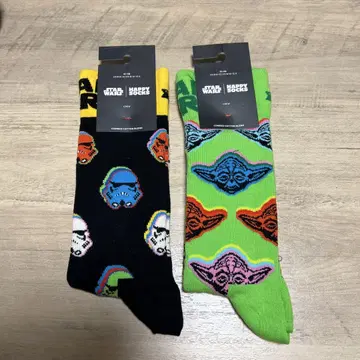 STAR WARS Happy Socks 크루 삭스 2켤레 세트
