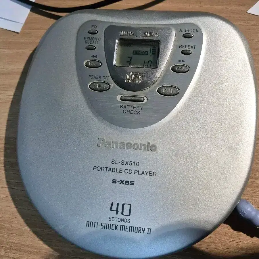 Panasonic CDプレーヤー SL-SX510 概要 ポータブルCDプレーヤー SL-SX510 | オーディオ | Panasonic