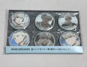 WIND BREAKER 카지 렌 캔뱃지 세트