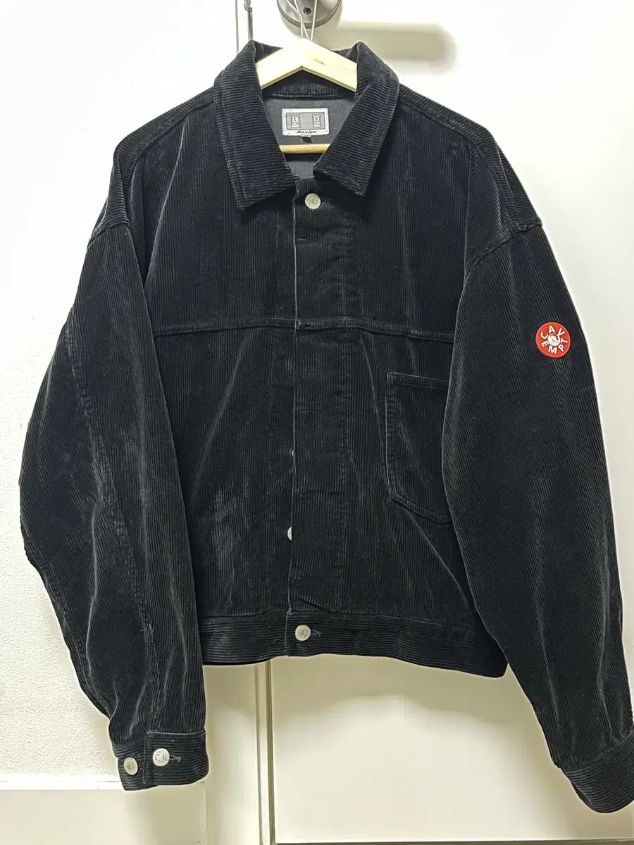 (S)카브엠트 코드 트러커 자켓 블랙 - 23FW